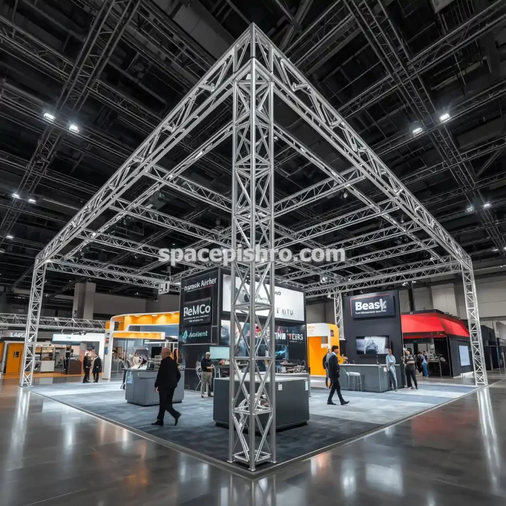 ساخت و نصب اسپیس سازه نمایشگاهی
